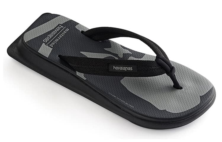 Шлёпанцы Havaianas x Mastermind Japan Zori Sandals Black Grey - изображение 2