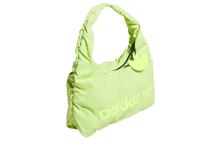 Мини-сумка Adidas Originals Cloud Сумка с Трилистником Сумка через плечо Стандартная женская яркая лимонная - изображение 2