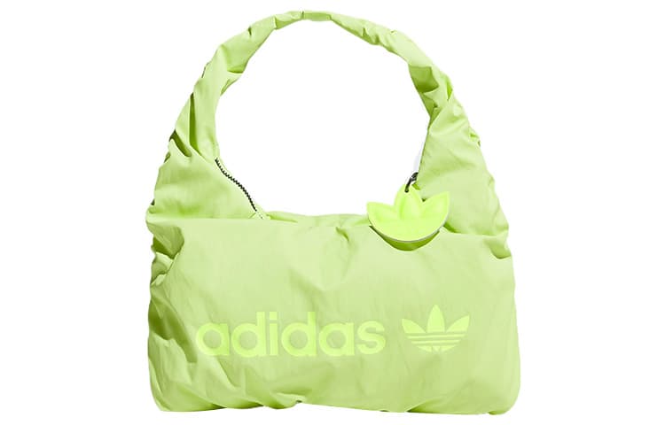 Мини-сумка Adidas Originals Cloud Сумка с Трилистником Сумка через плечо Стандартная женская яркая лимонная - изображение 1