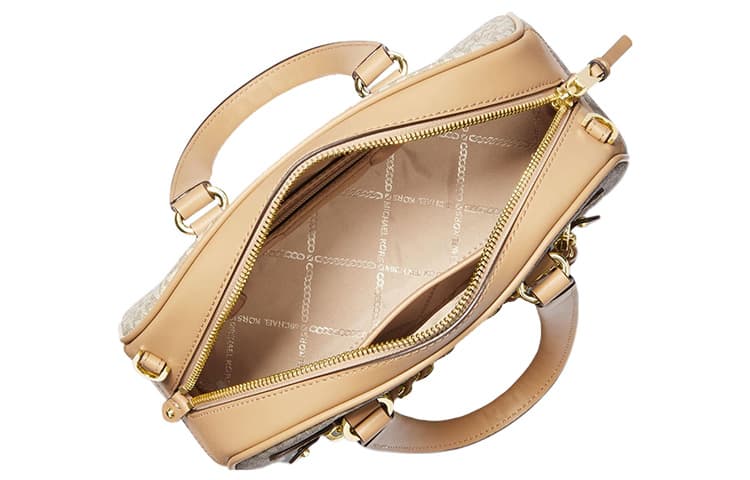 Сумка MICHAEL KORS Williamsburg Корова Спилок Сумка-купол Сумка через плечо Сумка Маленькая Женская Верблюжий - изображение 2