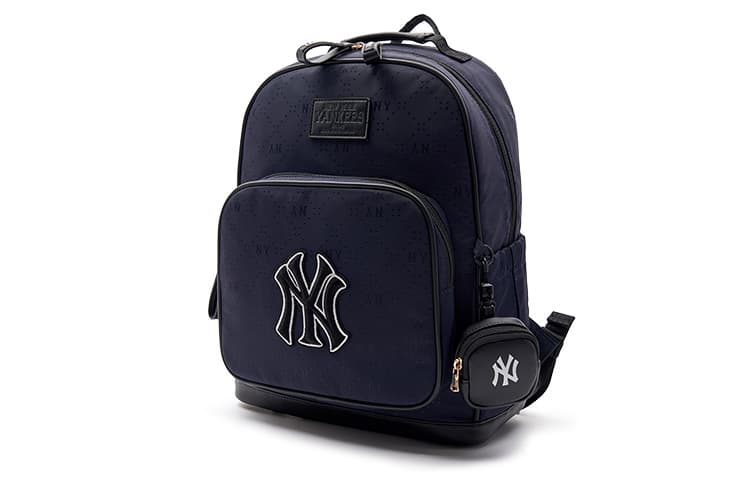 Рюкзак MLB Нейлоновый Рюкзак Стандартный (Standard) Мужской Темно-Синий - изображение 2