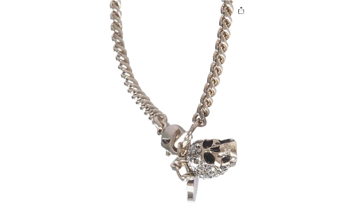 Браслет Alexander McQueen Pave Skull - изображение 2