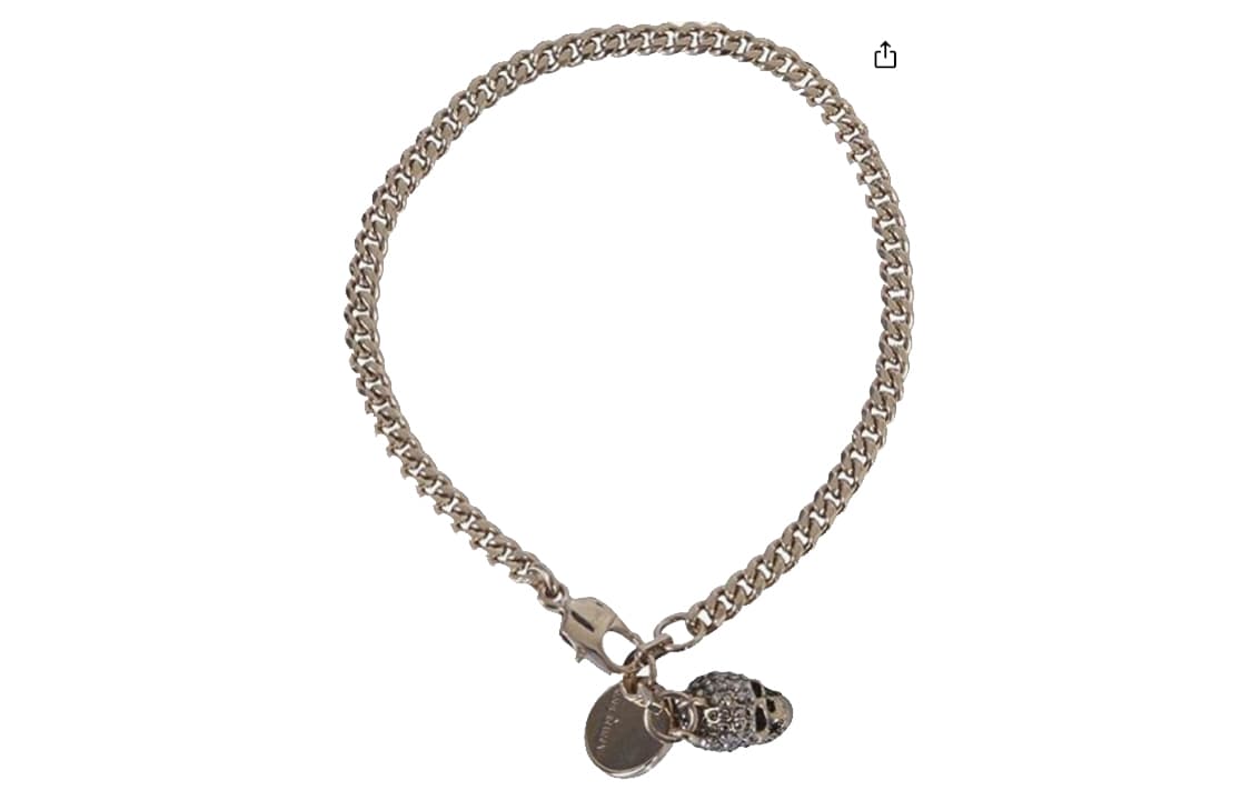 Браслет Alexander McQueen Pave Skull - изображение 1