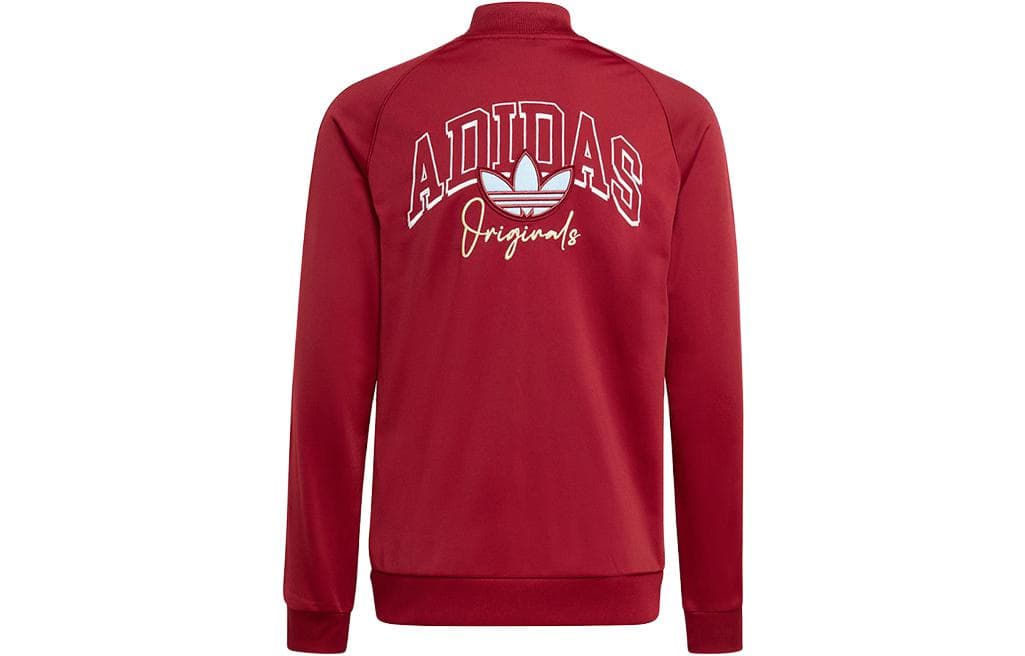 Adidas Originals Куртка Красная Детская - изображение 2