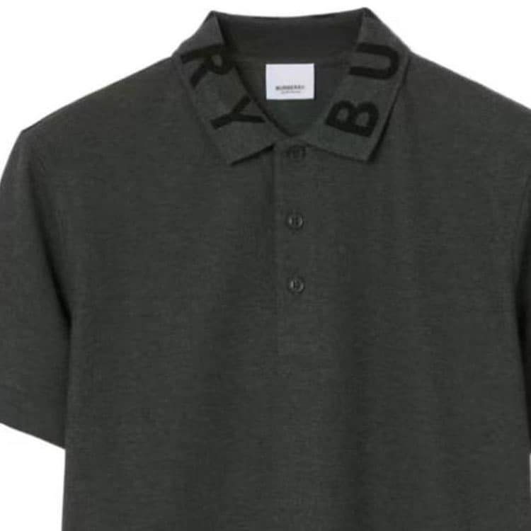 Поло Burberry Polo Shirt Black - изображение 2