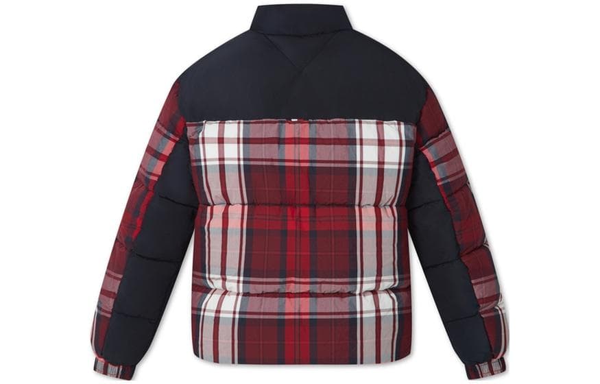 Куртка Tommy Hilfiger Куртка Мужская Темно-синяя Красная Белая Клетчатая - изображение 2