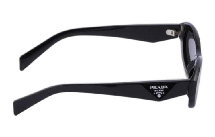 Солнцезащитные очки PRADA OVAL SUNGLASSES Женские Черные - изображение 3
