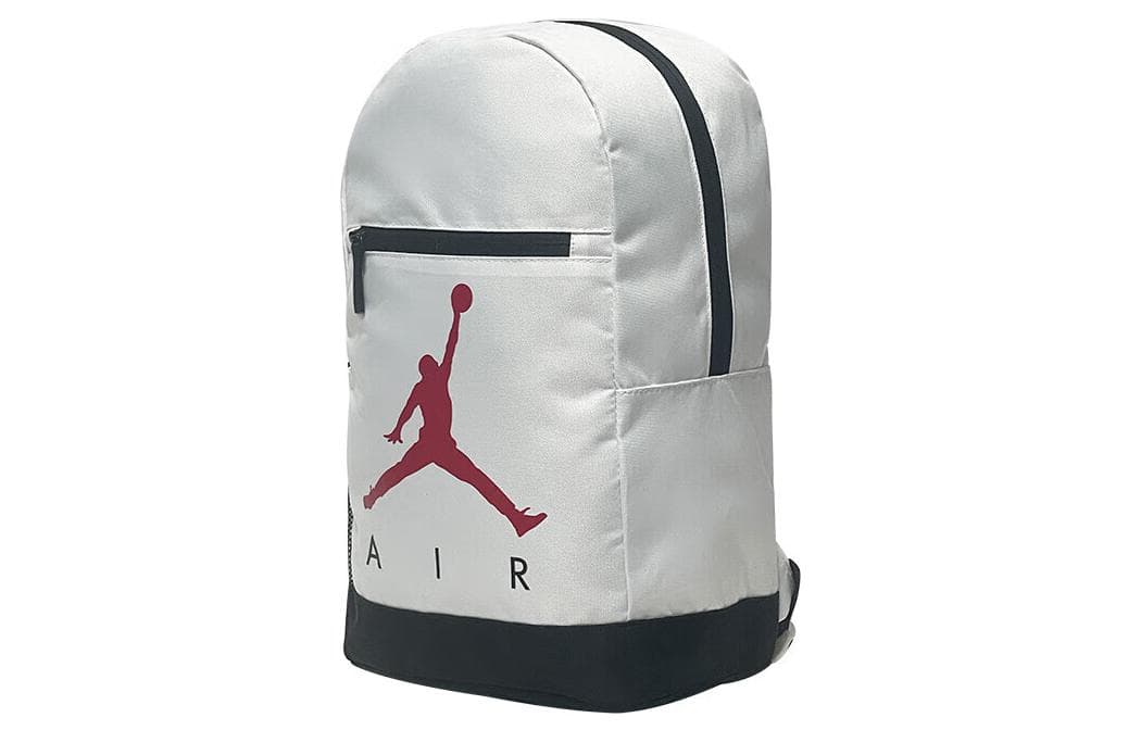 Рюкзак JORDAN BRAND Логотип Ткань Рюкзак Средний Унисекс Белый - изображение 3