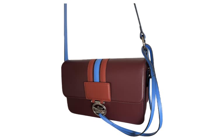 Сумка через плечо LONGCHAMP Коробка TROT Коровья кожа Конверт Сумка Сумка через плечо Средняя Женская Бордовая - изображение 2