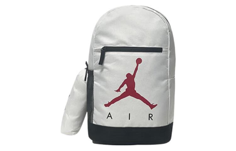 Рюкзак JORDAN BRAND Логотип Ткань Рюкзак Средний Унисекс Белый - изображение 1