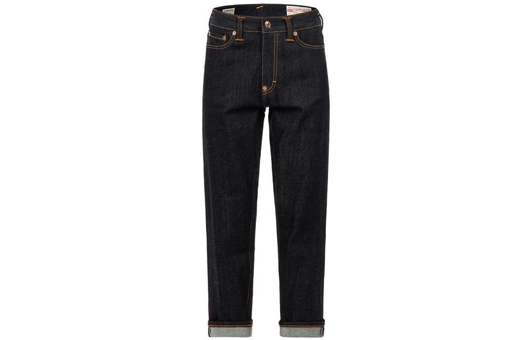 Джинсы EVISU Джинсовый Синий Женские Джинсы - изображение 2