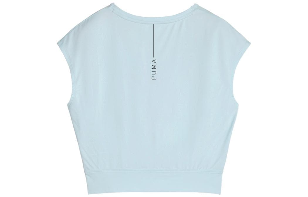 Футболка PUMA Aqua Blue Женские T-рубашки - изображение 2