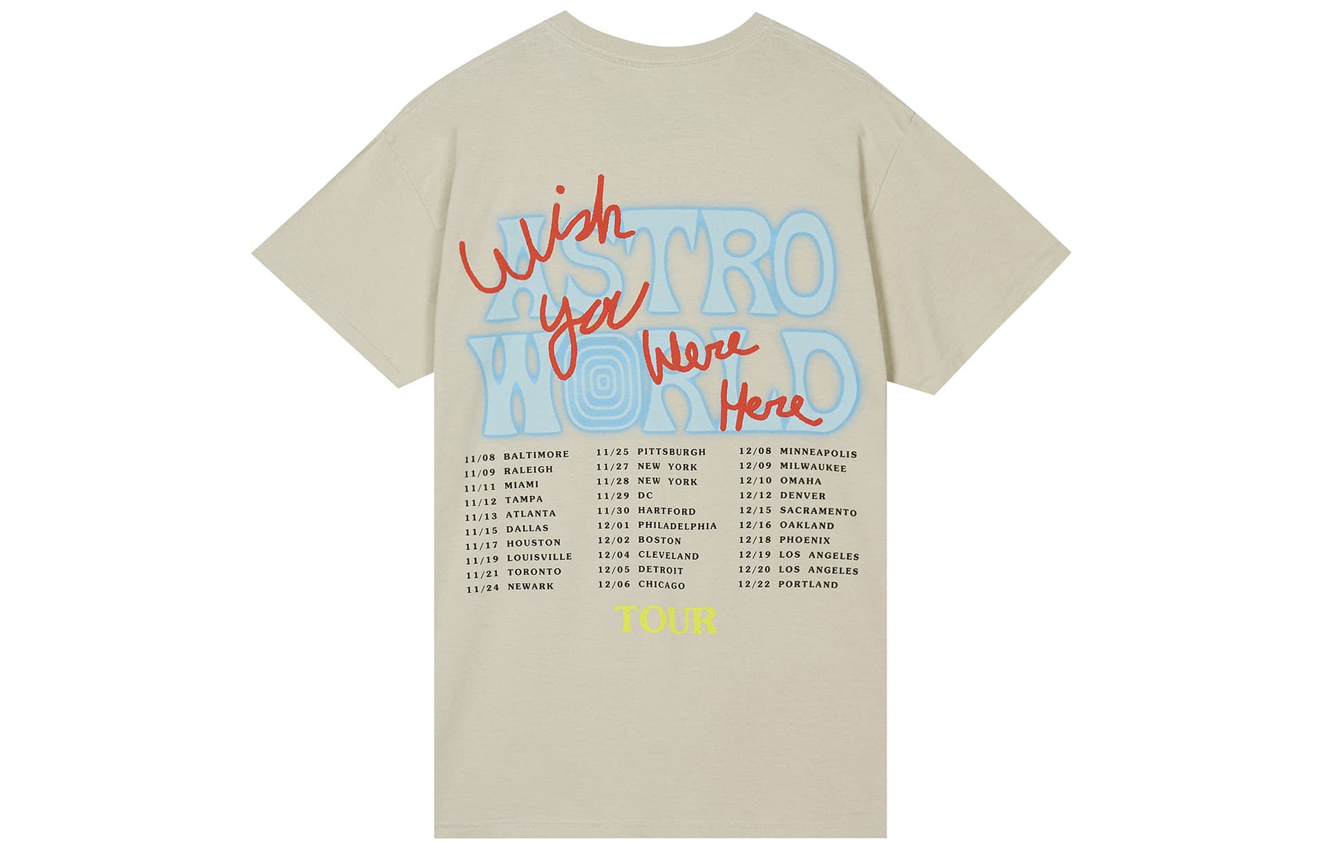 Футболка Travis Scott Cactus Jack Astroworld T-Shirt - изображение 2