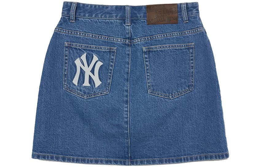 MLB Индиго Женские Джинсовые Мини Юбки - изображение 2
