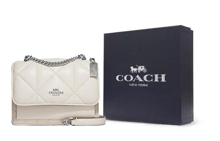 Сумка через плечо COACH Klare 18 Cloud Bag Small White - изображение 1