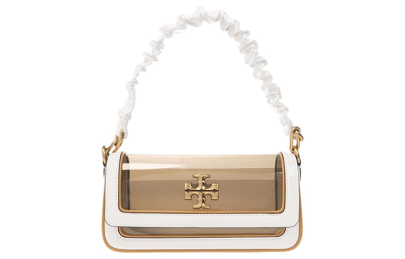 Мини-сумка Tory Burch Kira (Красный) Термопласт ПУ (Полиуретан) Полиуретан с кожаными вставками - изображение 1