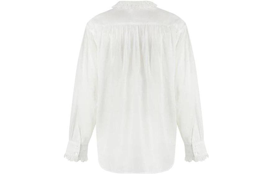 Блузка ISABEL MARANT Белые Женские Рубашки - изображение 2