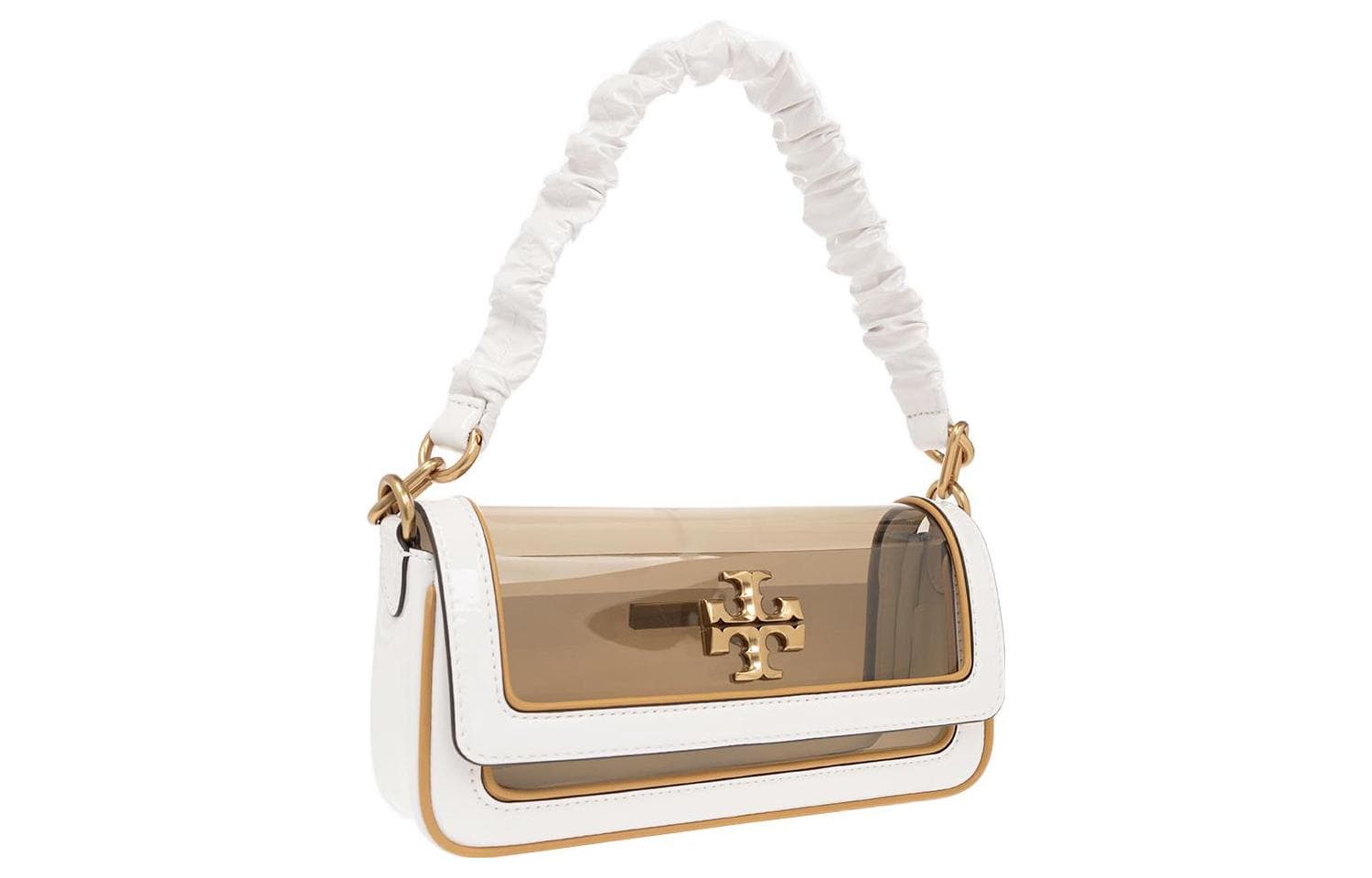 Мини-сумка Tory Burch Kira (Красный) Термопласт ПУ (Полиуретан) Полиуретан с кожаными вставками - изображение 3