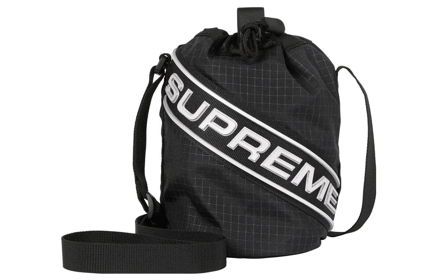 Сумка через плечо supreme Нейлон Сумки кросс-боди Обычный (стандартный) Унисекс Черный - изображение 1