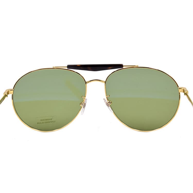 Солнцезащитные очки Ermenegildo Zegna x Zeiss Авиатор Солнцезащитные очки Мужской Ярко-золотой - изображение 3