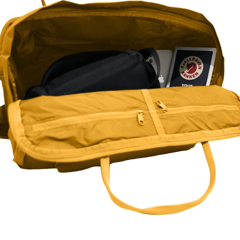 Рюкзак Fjallraven Kanken 30L Двойная плечевая сумка для активного отдыха унисекс материал винил - изображение 2