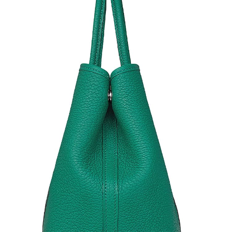 Сумка HERMES Garden Party 30 Veau Negonda U1 Vert Verone - изображение 4