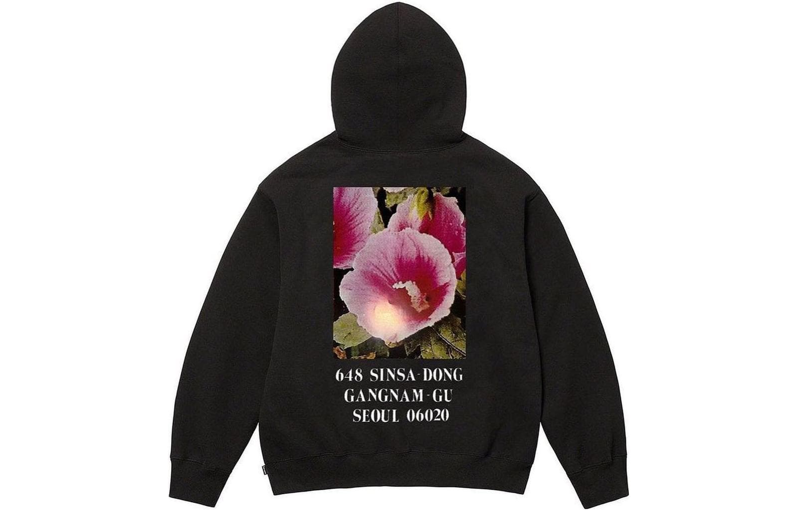 Худи Supreme FW23 Худи-ханьфу Платье Унисекс Черное - изображение 2