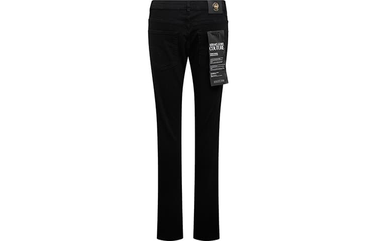 Штаны Versace Jeans Couture FW23 Slim Straight Jeans Black - изображение 2