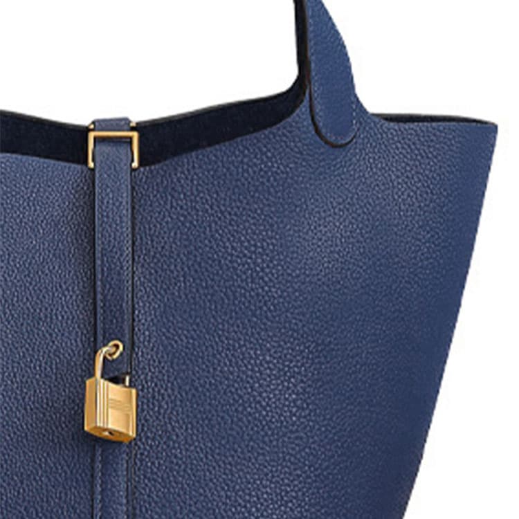 Сумка HERMES Picotin Lock 22 Maurice 73 Bleu Saphir - изображение 5