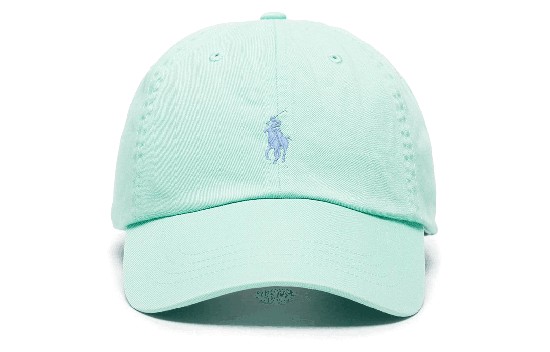Кепка Polo Ralph Lauren Хлопок Волокно Кепки Унисекс Аква Зеленый Синий Зеленый - изображение 2