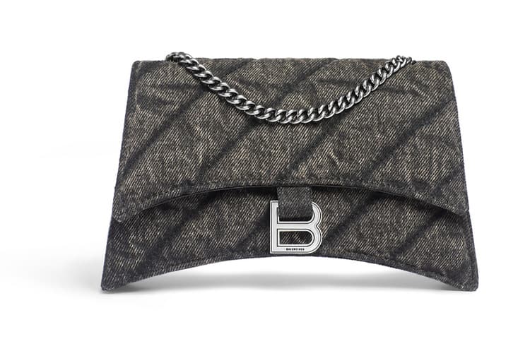 Сумка через плечо Balenciaga Crush Black - изображение 2