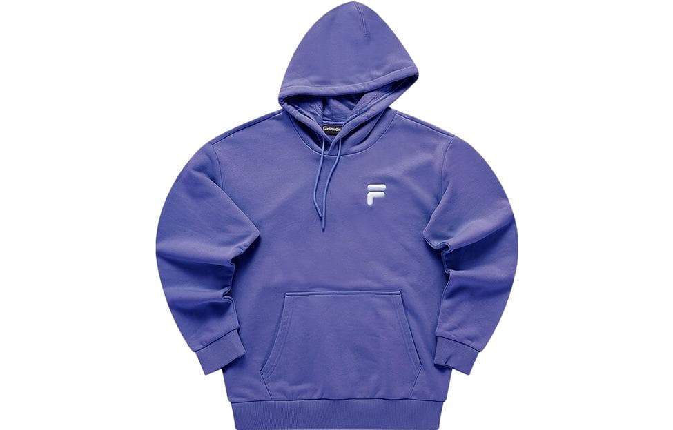 Худи FILA FUSION FOB Толстовка с капюшоном и логотипом гоночного автомобиля Унисекс Синий - изображение 2