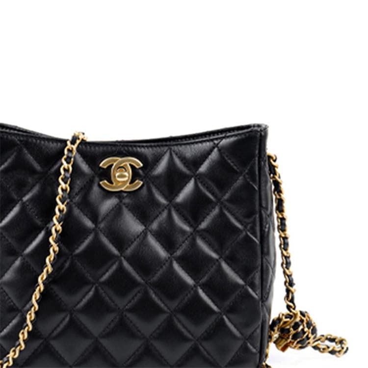 Сумка через плечо Chanel Gold Ball Bag - изображение 6