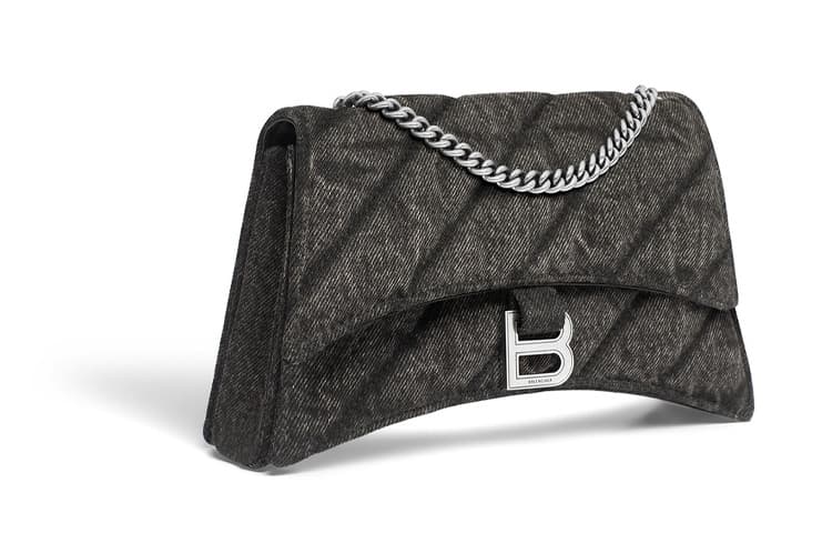 Сумка через плечо Balenciaga Crush Black - изображение 3