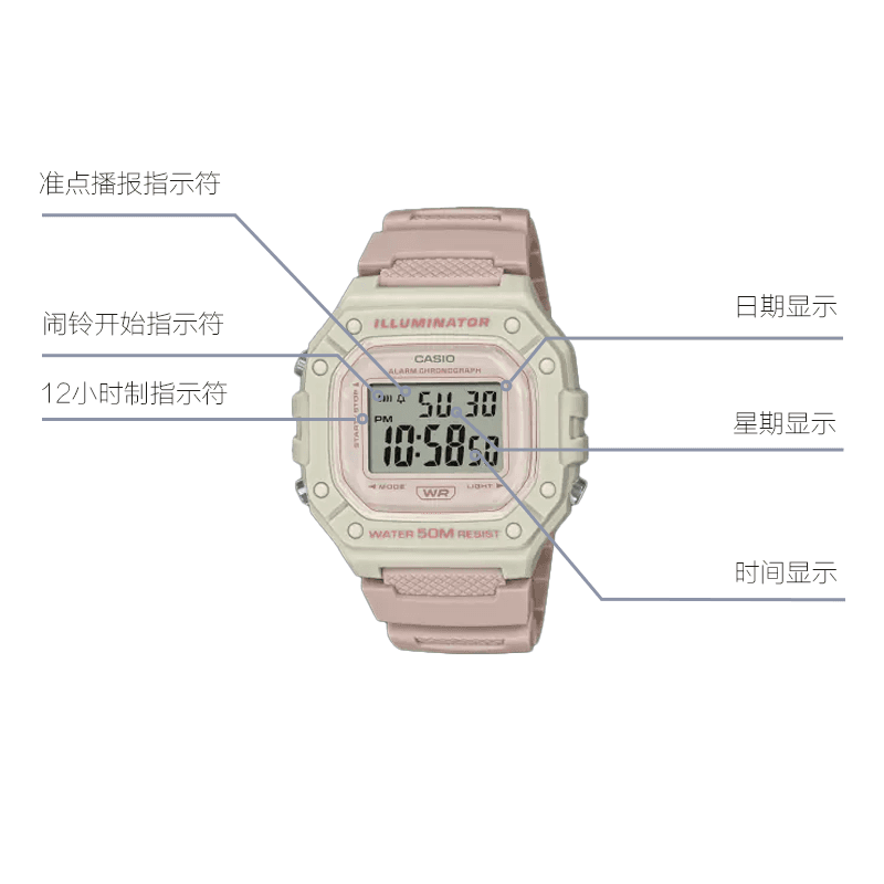 Часы Casio W-218HC-4A2V - изображение 5