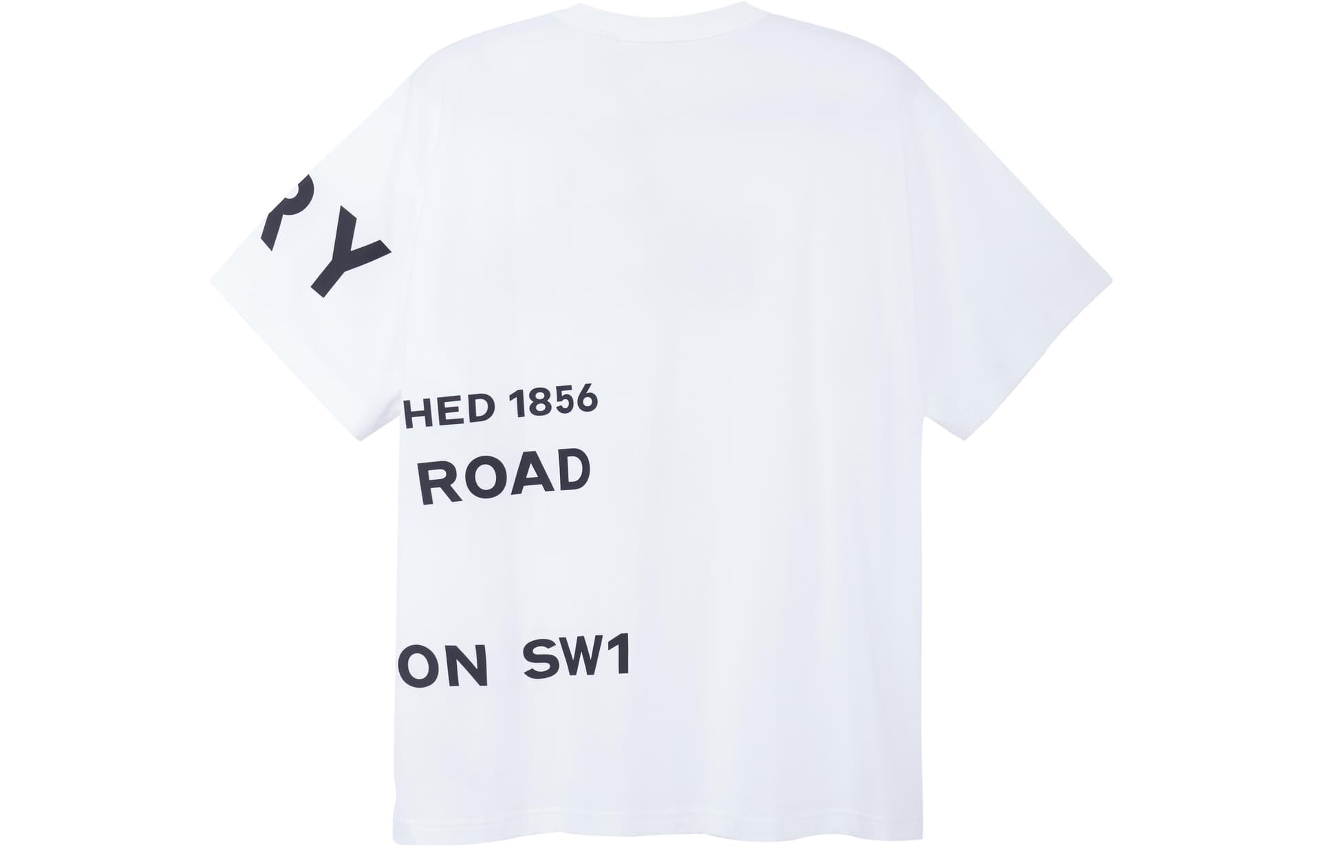 Футболка Burberry Horseferry Oversize T-Shirt White - изображение 2
