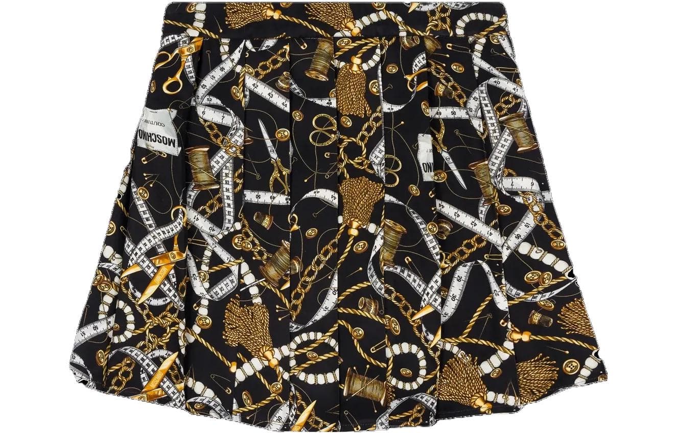 Юбка MOSCHINO Многоцветные Женские Повседневные Короткие Юбки - изображение 2