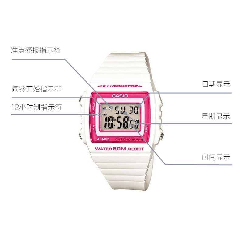 Часы Casio W-215H-7A2 - изображение 3