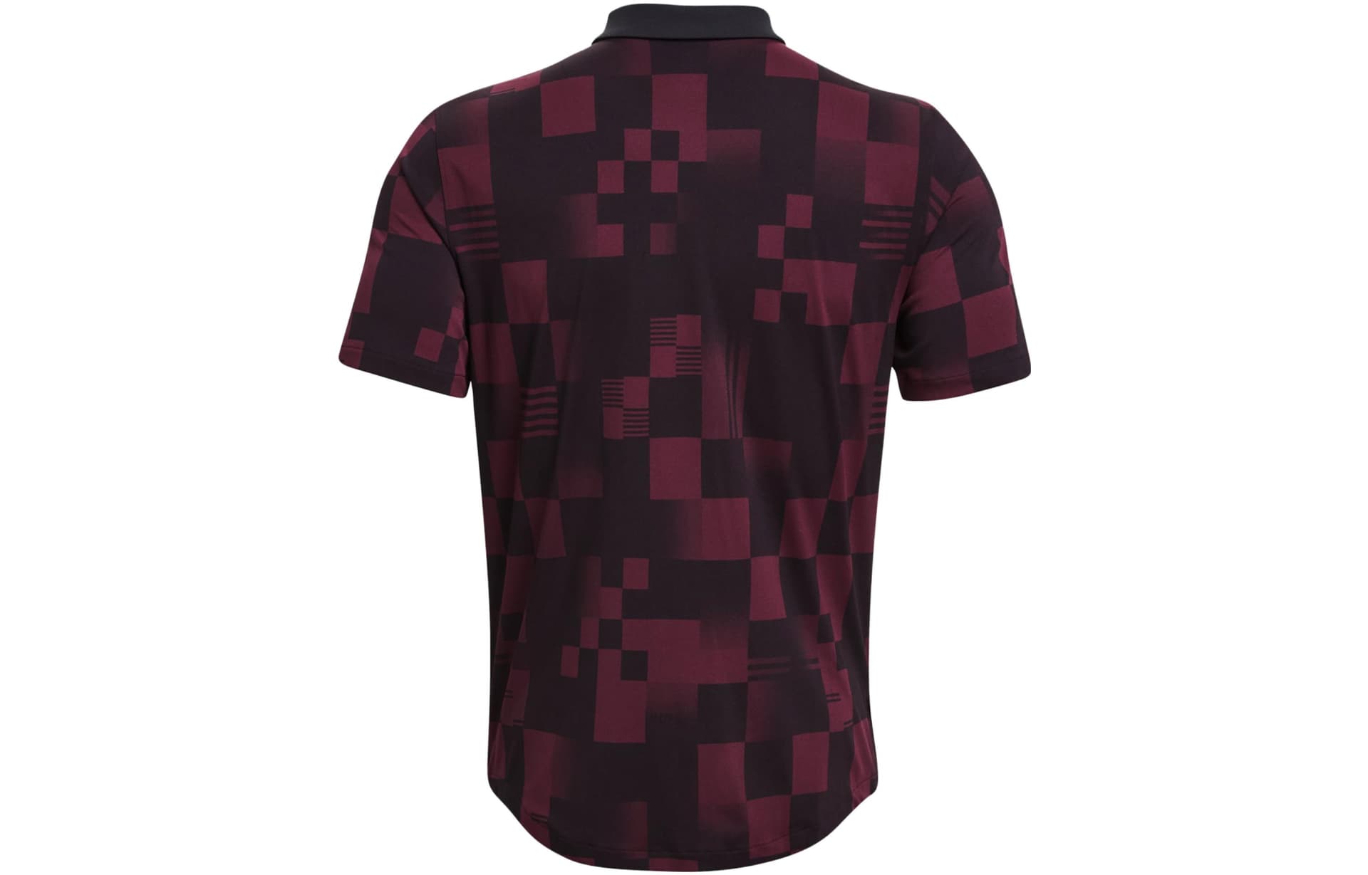 Поло Under Armour Мужское Поло Бордового Цвета - изображение 2