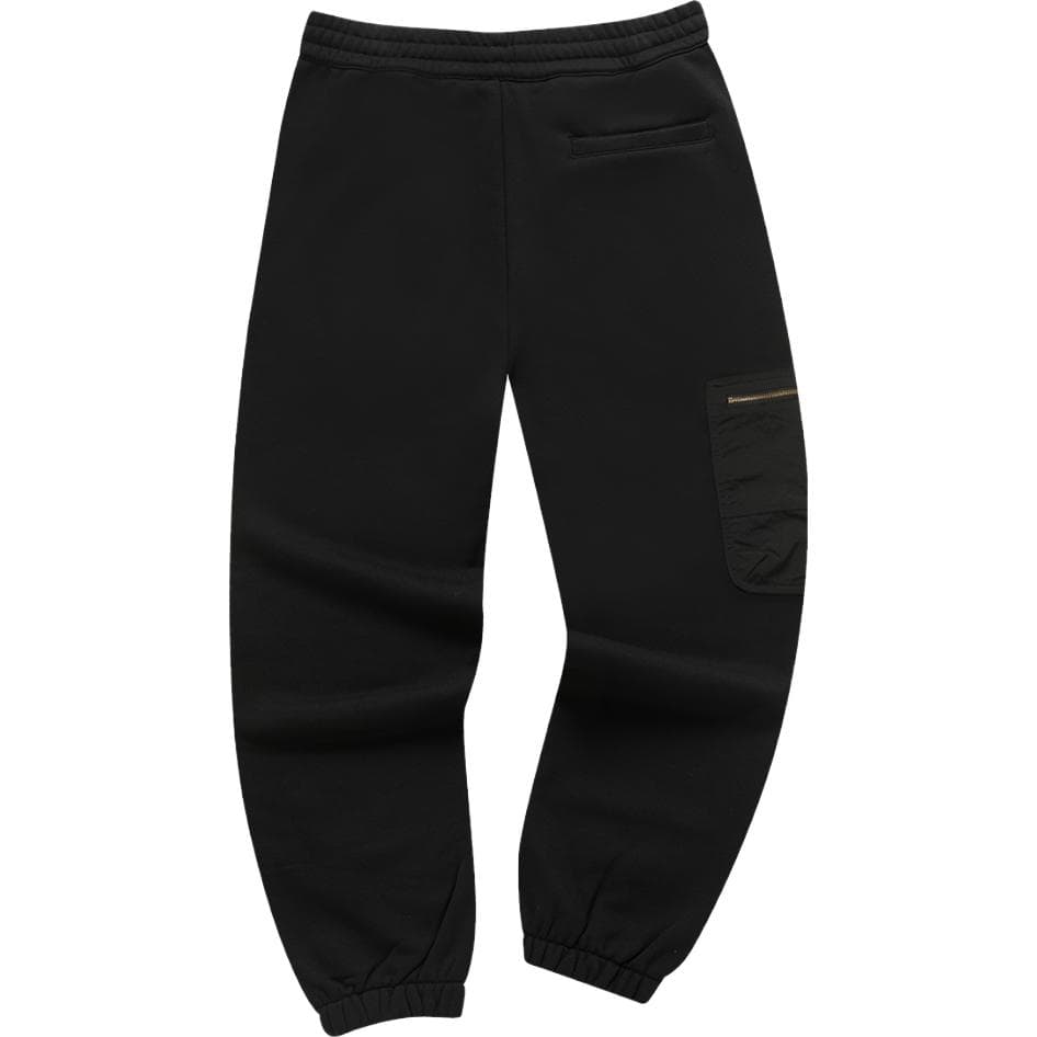 Штаны FILA FUSION FILA FUSION X Вязаные тренировочные брюки мужские черные - изображение 2