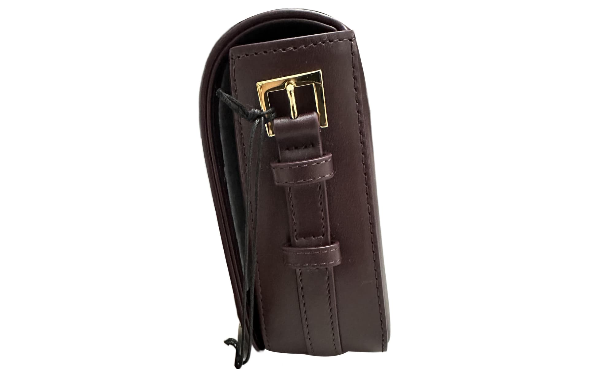 Мини-сумка Burberry Logo Calfskin Crossbody Bag Burgundy - изображение 2