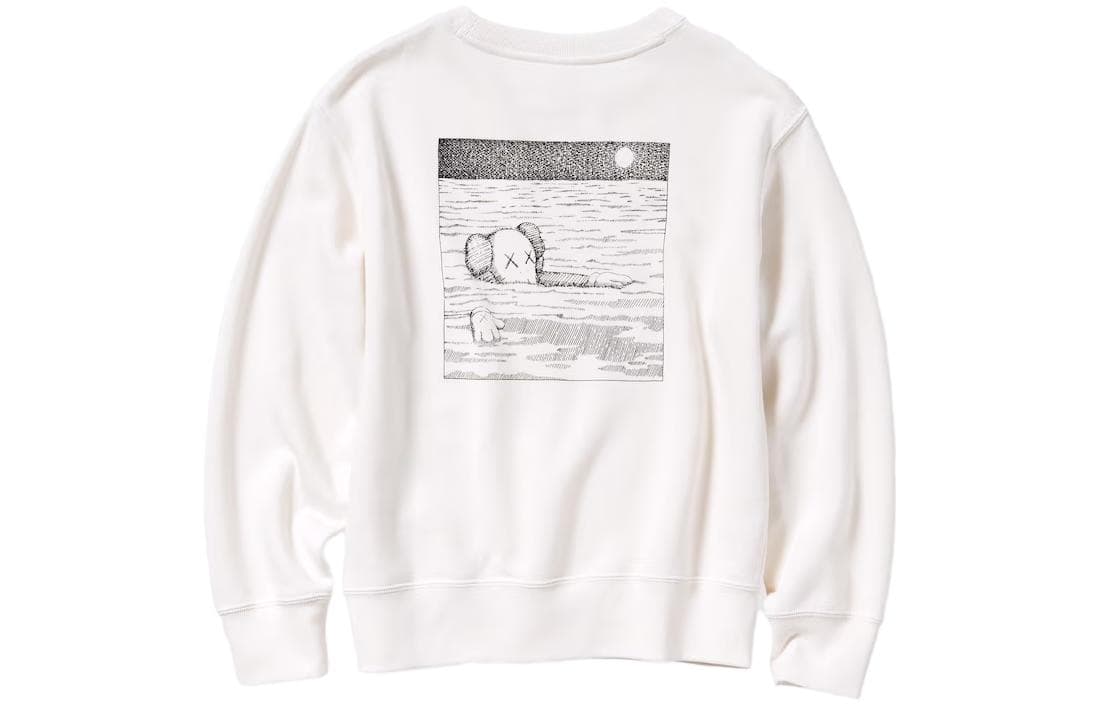 UNIQLO UNIQLO KAWS Коллекция SS23 Толстовка Белый Детский - изображение 2