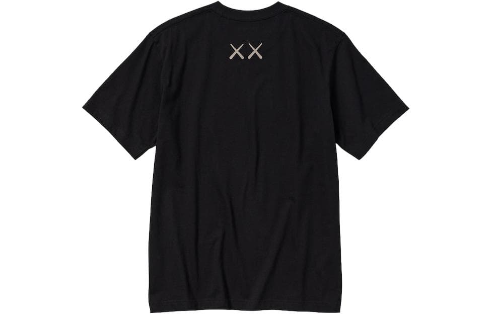Футболка UNIQLO x KAWS SS23 Black T-Shirt - изображение 2