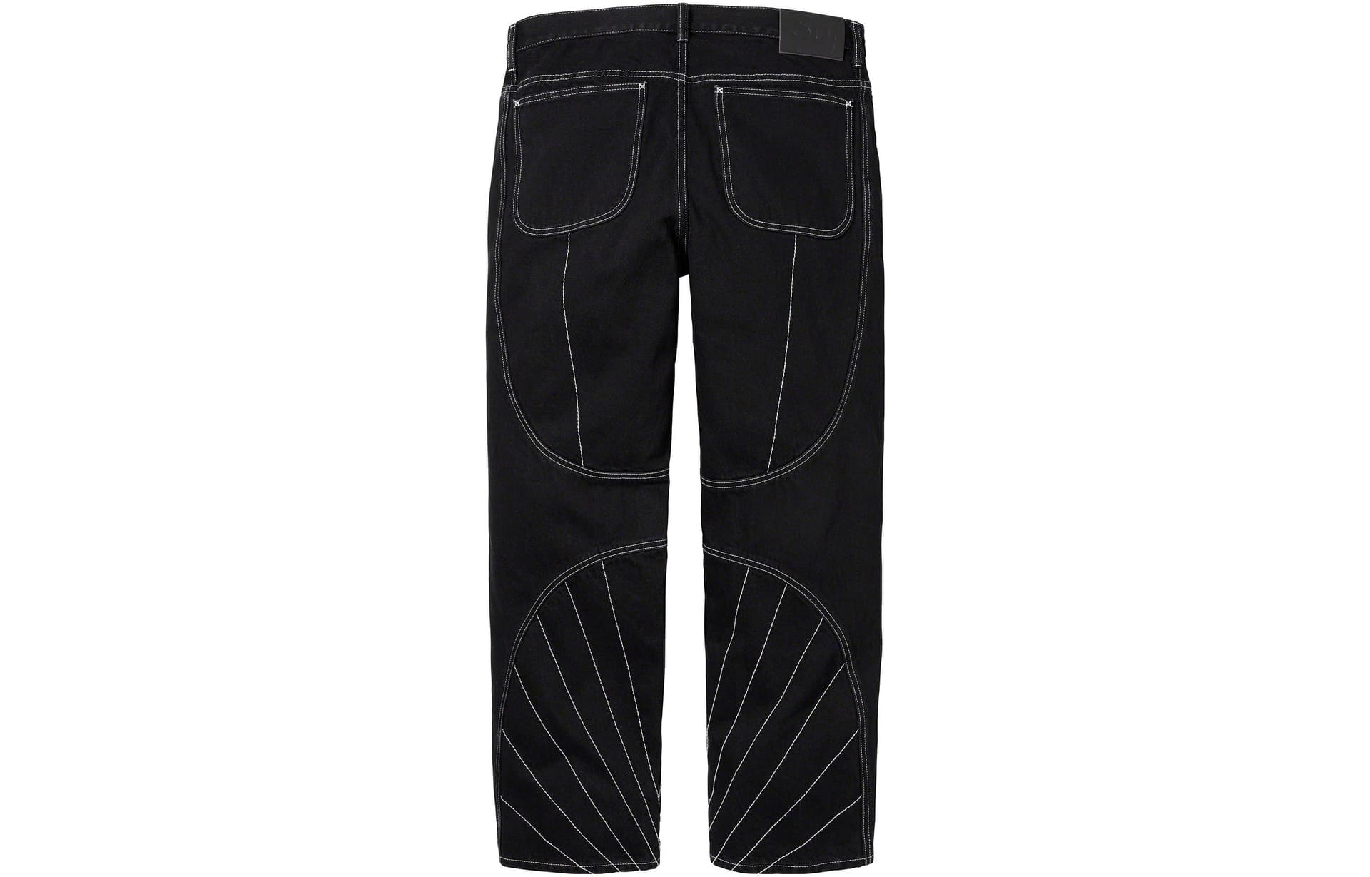 Штаны Supreme FW23 WEEK2 RADIAL EMBROIDERED LOOSE FIT JEAN - изображение 2