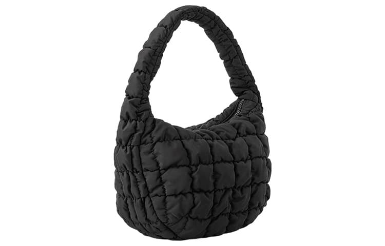 Мини-сумка COS Quilted Mini Tote Bag Black - изображение 2
