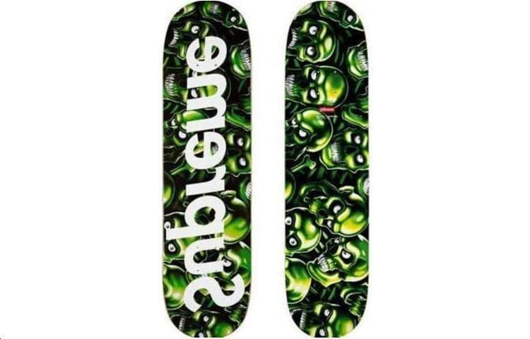 Supreme SS18 Week 0 Skull Pile Skateboard - изображение 4