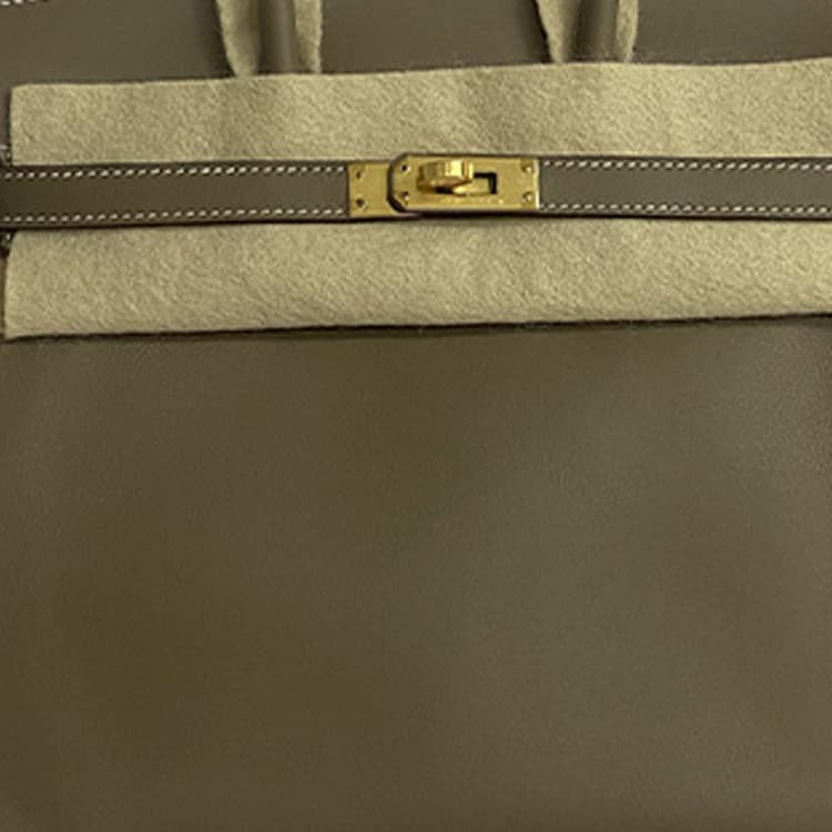 Сумка HERMES Birkin 25 Swift 18 Etoupe - изображение 4
