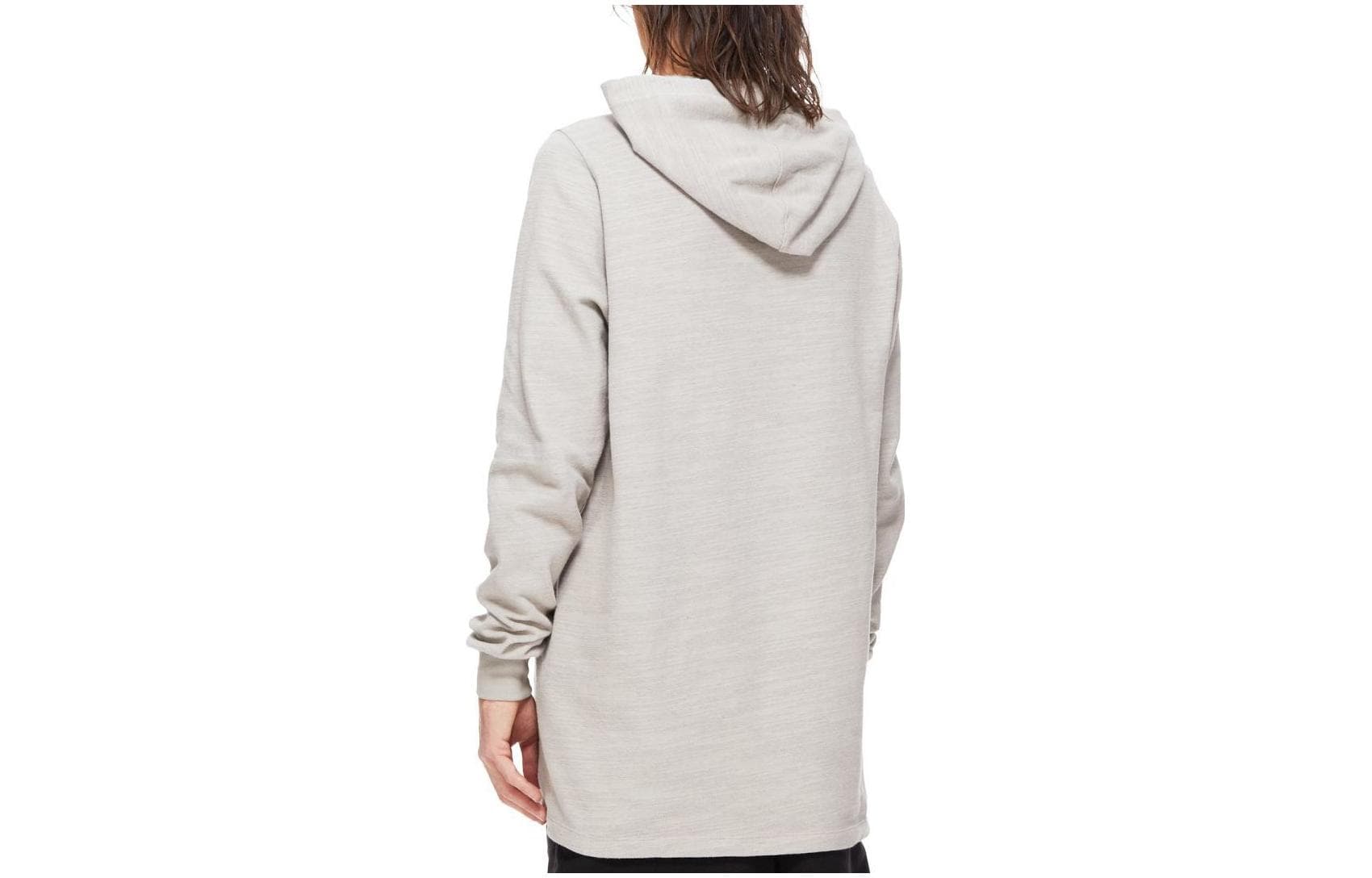 Худи RICK OWENS Luxor Hoodie In Pearl Bigarzato Jersey FW23 - изображение 2