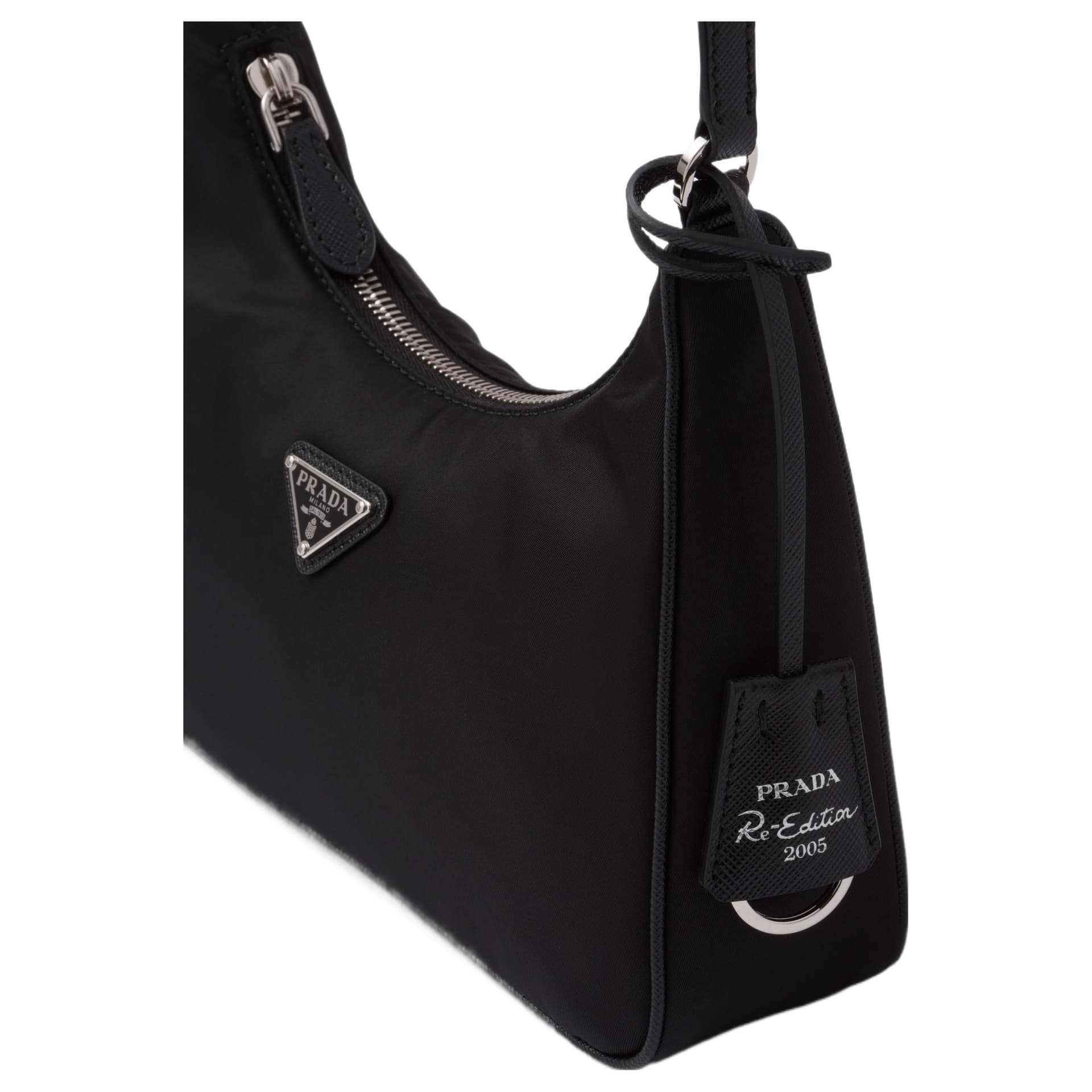 Мини-сумка Prada Re-Edition 2005 Black - изображение 4