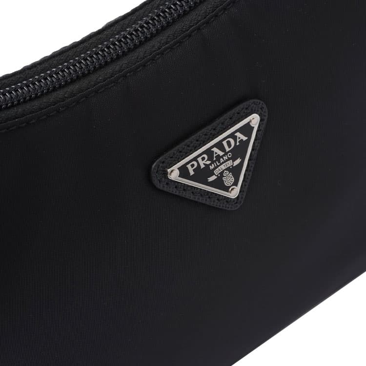 Мини-сумка Prada Re-Edition 2000 Hobo Black - изображение 8
